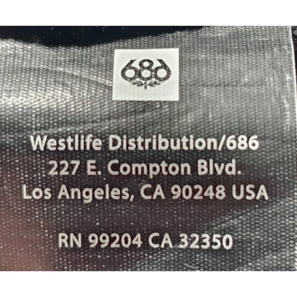 Women's 686 Gossip Softshell Snowboard Pant Black Size Medium L6W406-BLK - Picture 12 of 13